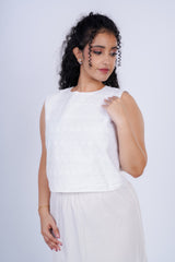 White Two-Piece Set