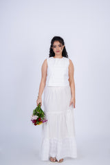 White Two-Piece Set