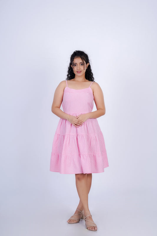 Tiered Midi Dress